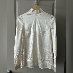 Dolce&Gabbana silk blouse in ivory
